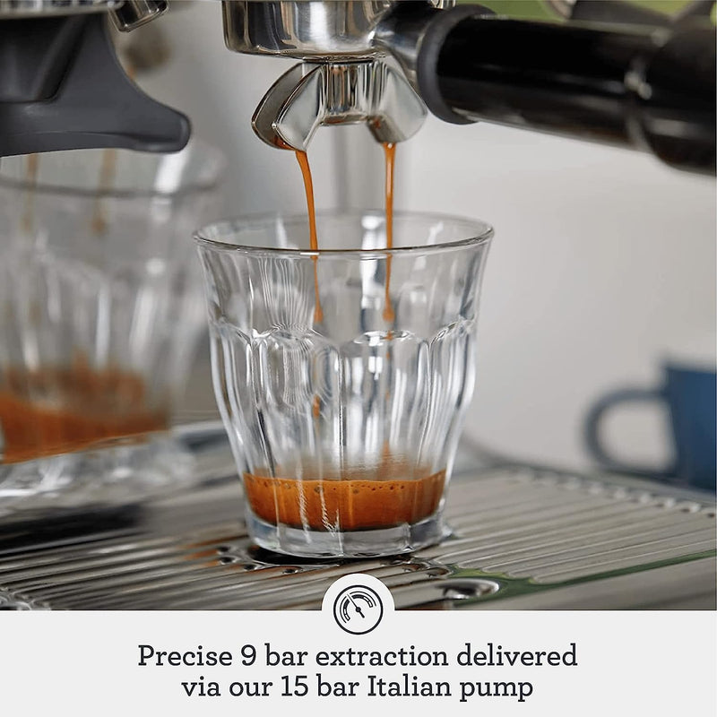 Breville Bambino Plus Manual Espresso Machine 9-Bar (Stainless